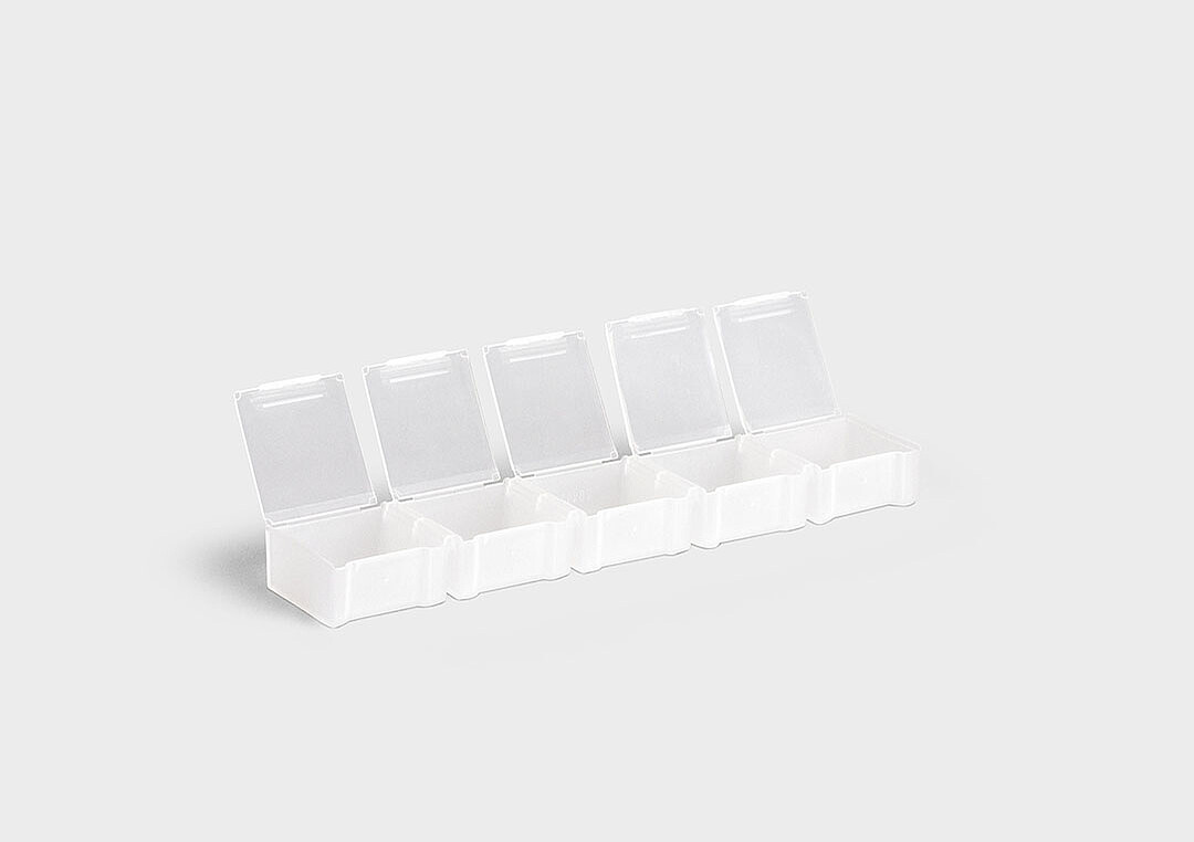 可拆分刀片盒: 由多个独立可拆卸的单个包装组成的多包装系统