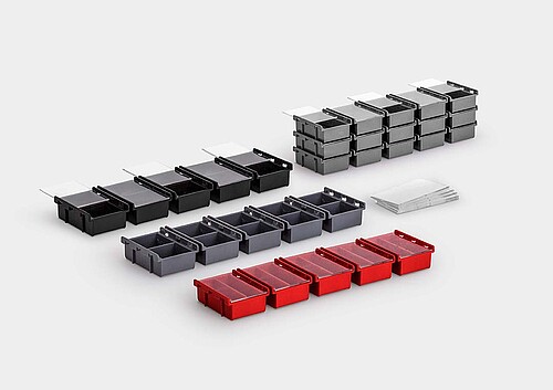 可拆分刀片盒: 由多个独立可拆卸的单个包装组成的多包装系统