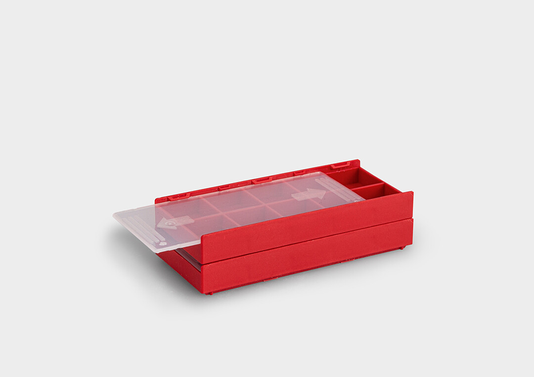 InsertClickBox: a packaging box for indexable inserts.