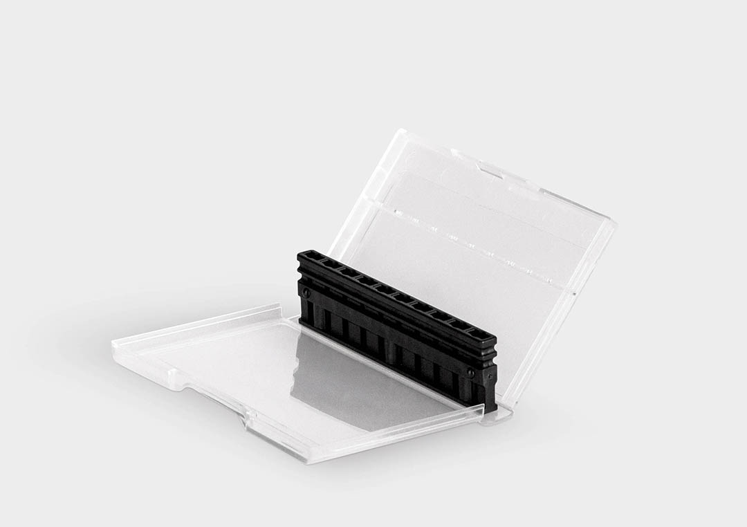 微铣包装盒MB10支装：微型工具，精密铣刀和钻头高品质10支装包装盒