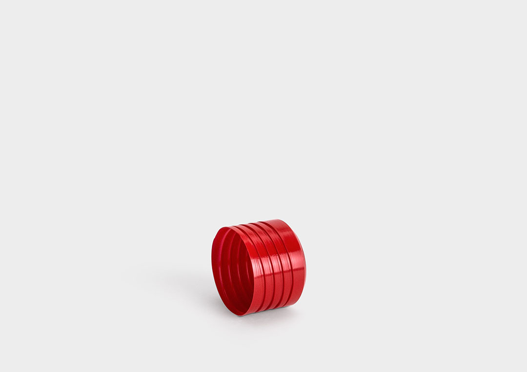 螺纹包装：带螺纹锁紧的固定长度圆柱形保护包装管