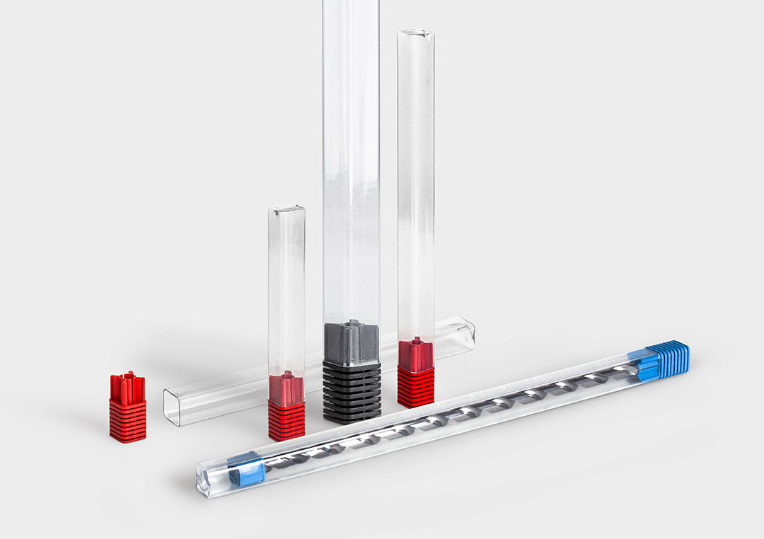 顶级包装 "XLine"系列：适用于超长刀柄工具的塑胶包装管